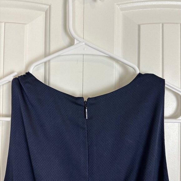 Ted Baker London Navy Blue Long Midi Dress Women’s Size 1 - Picture 7 of 15